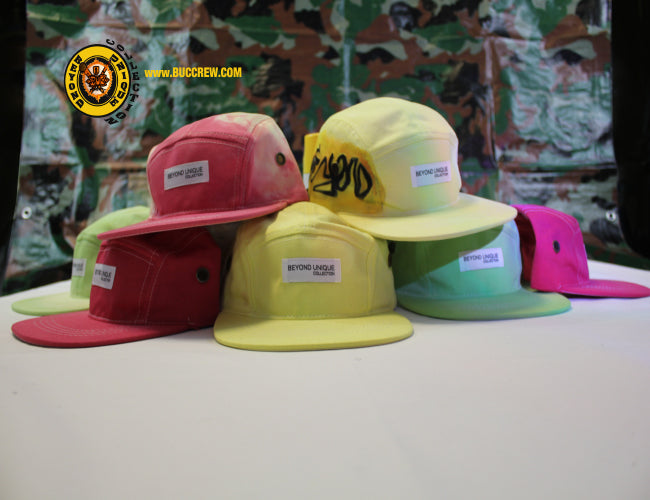 BUC CREW 5 panel hats 1 of 1's